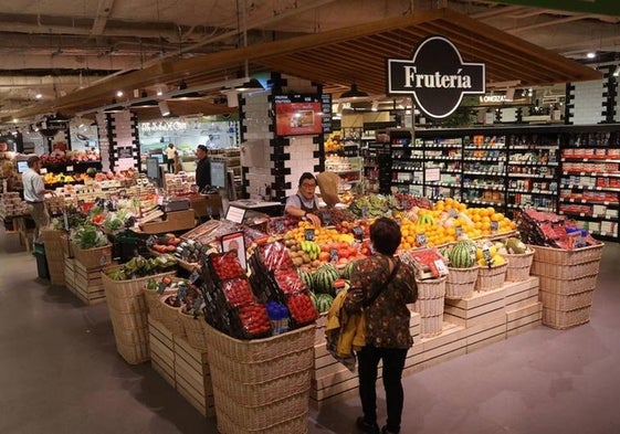 Instalaciones de un supermercado.