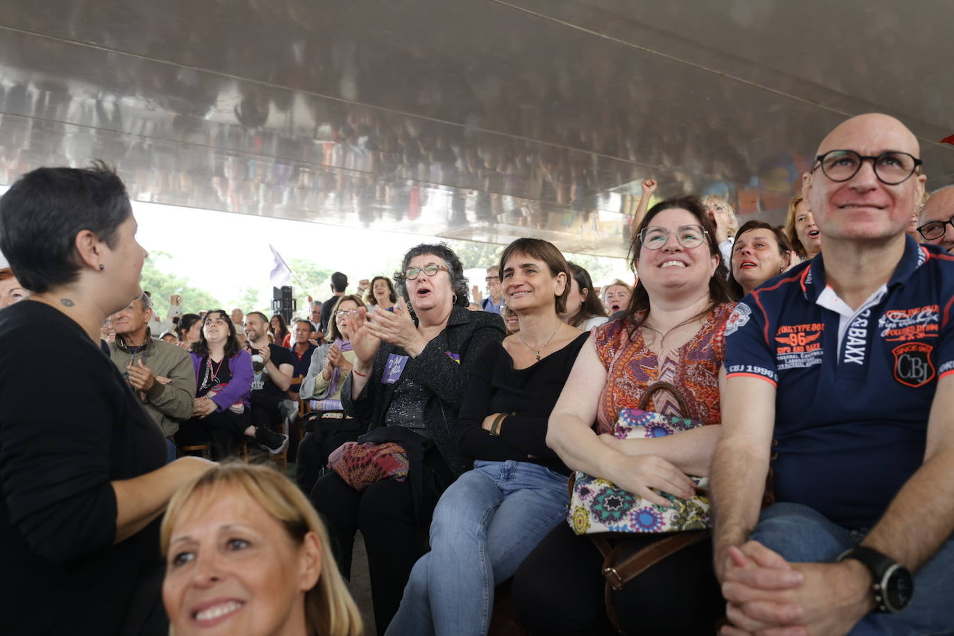 Pablo Iglesias acude al acto de Podemos en Valencia