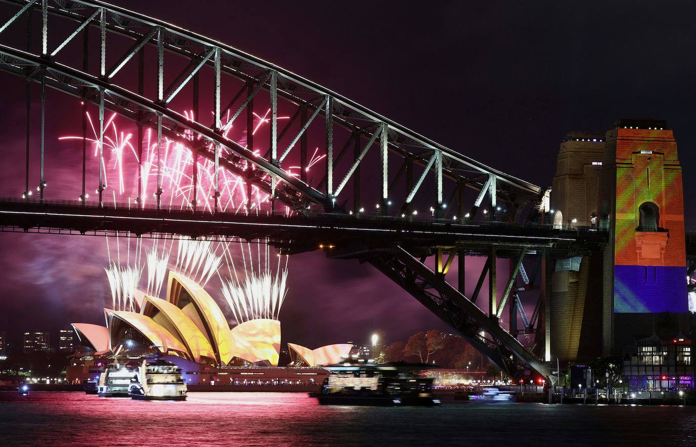 El Vivid Sydney festival llena la ciudad de luz y color