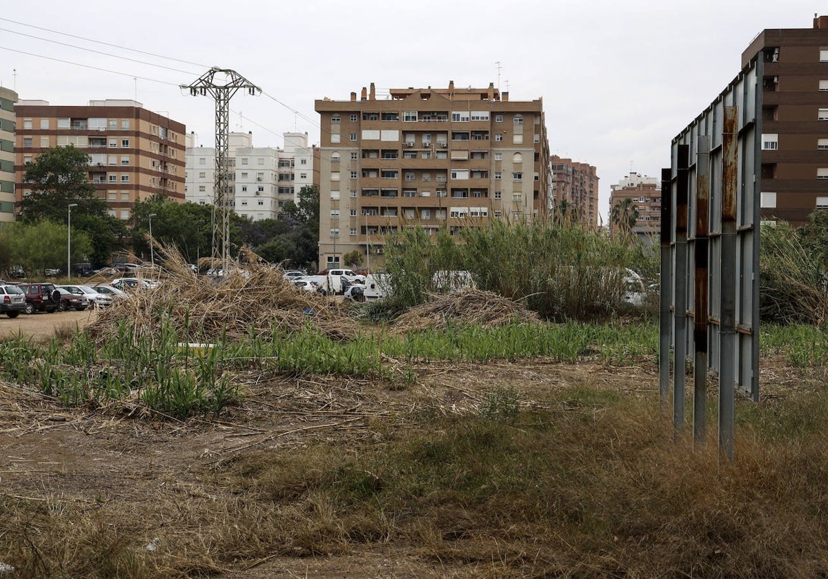 Solares de Benimaclet donde debería hacerse el PAI.