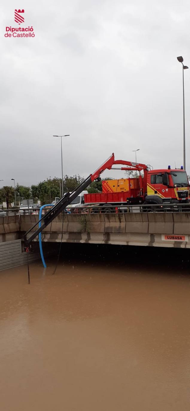 Fotos: las lluvias inundan la provincia de Castellón