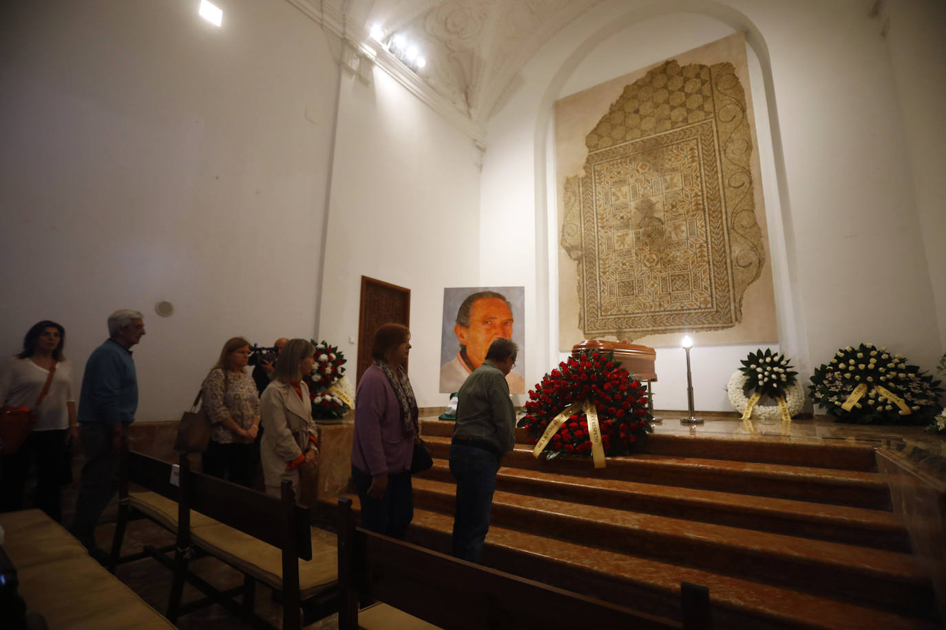 Familiares y amigos despiden a Antonio Gala