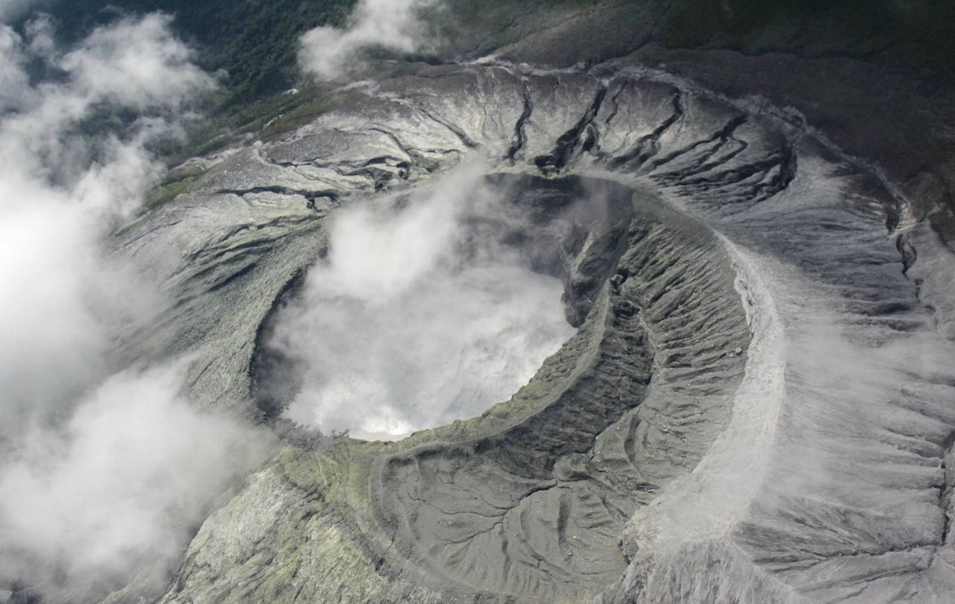 La impresionante erupción del volcán Popocatépetl