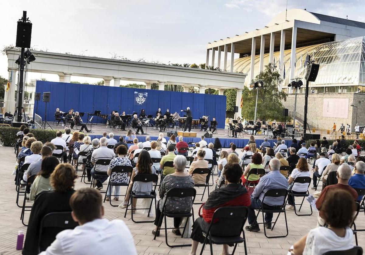 Conciertos en los jardines del Palau