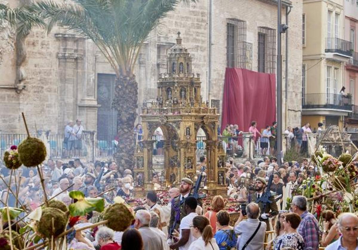 Procesión del Corpus, en una imagen de archivo.