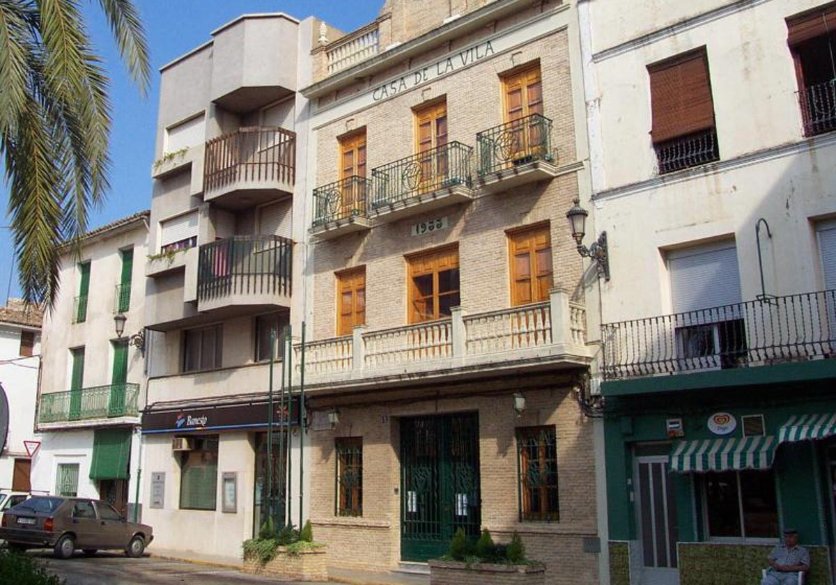 Ayuntamiento de l'Alcúdia de Crespins, en una imagen de archivo.