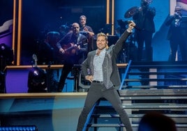 El cantante David Bisbal actúa el 24 de junio en la Ciudad de las Artes de Valencia.