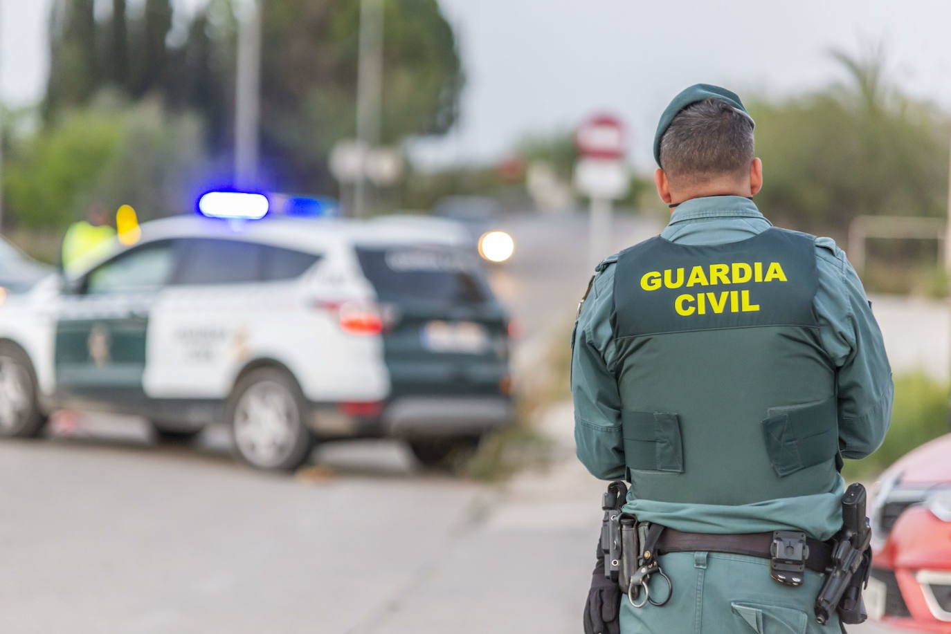 Un agente de la Guardia Civil en una imagen de archivo.