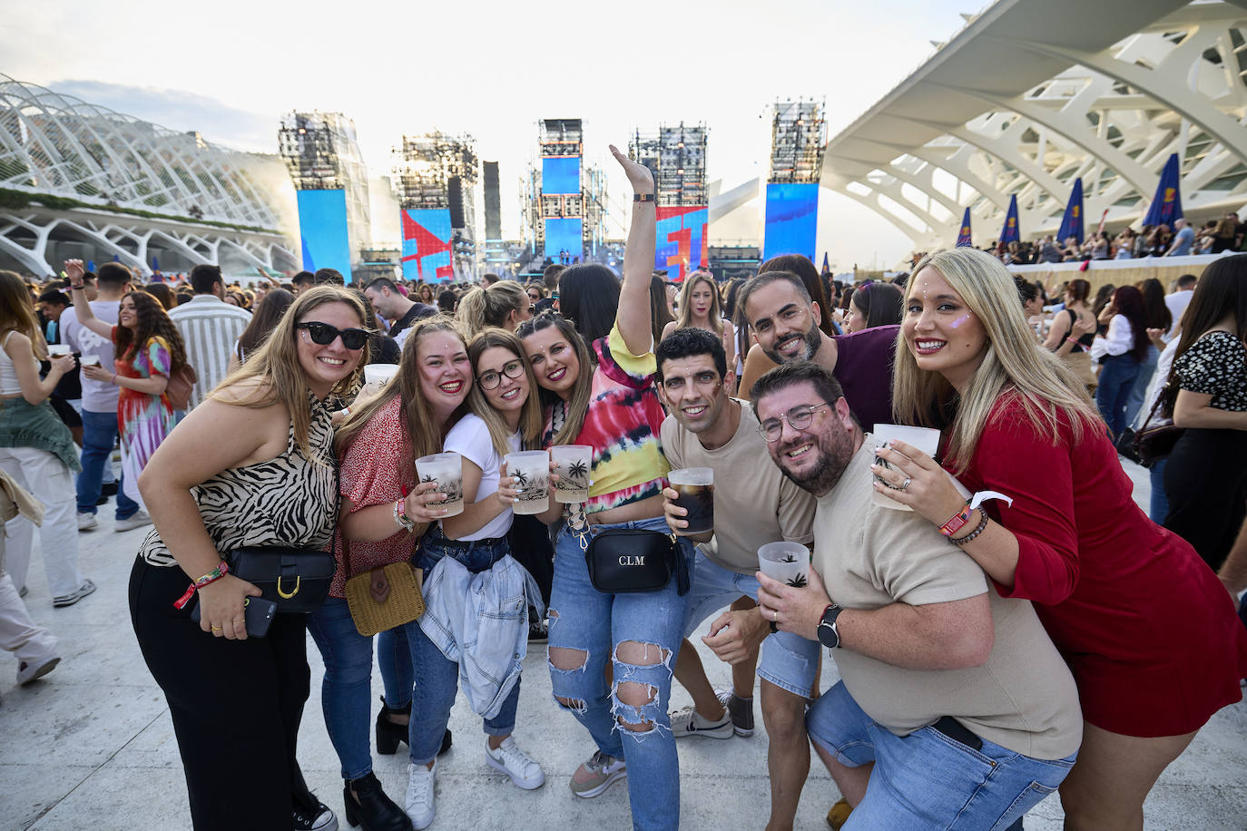 El reggaeton conquista la Ciudad de las Artes y las Ciencias de Valencia