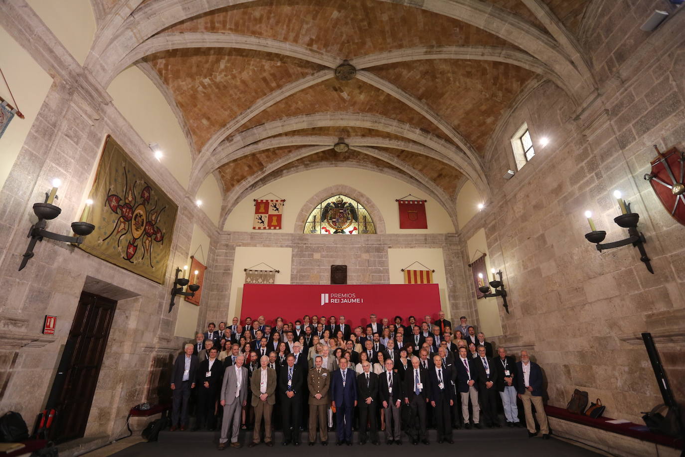 Premios Nobel reunidos en Valencia junto al resto de jurados de los Premios Rei Jaume I