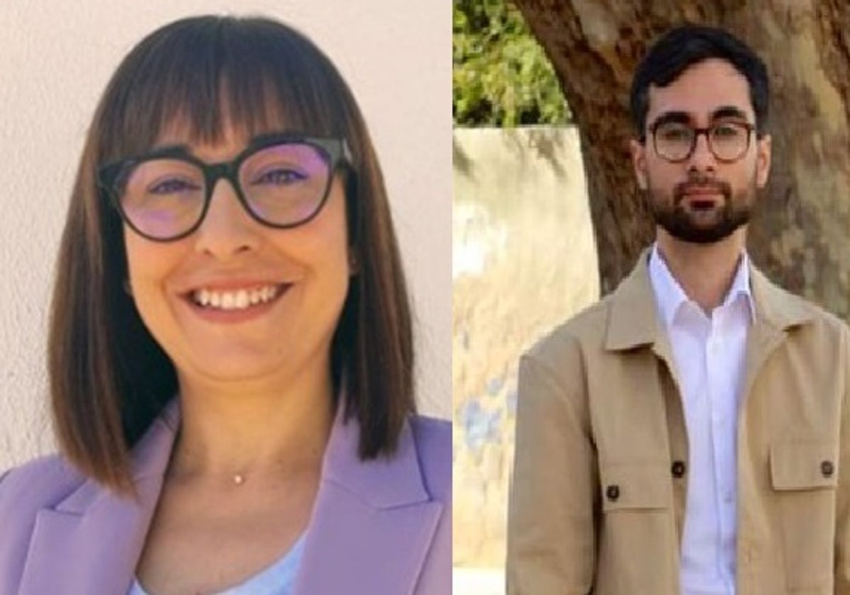Mai Castells (Compromís) y Cristian Juan (PSPV-PSOE).