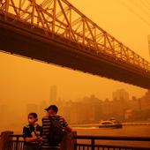 Así ha empeorado el aire de Nueva York por los incendios de Canadá