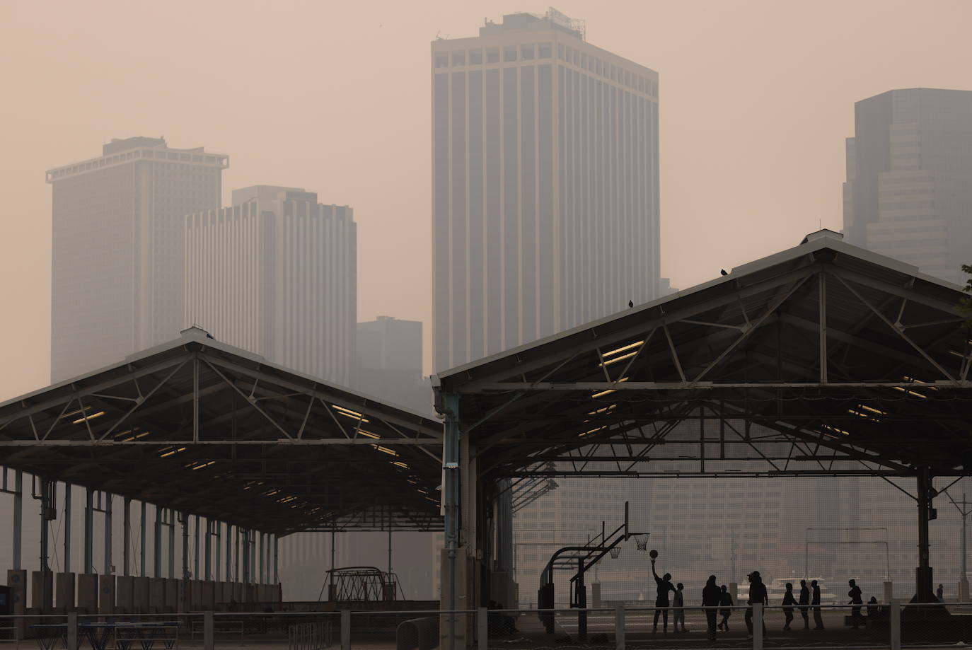 Así ha empeorado el aire de Nueva York por los incendios de Canadá