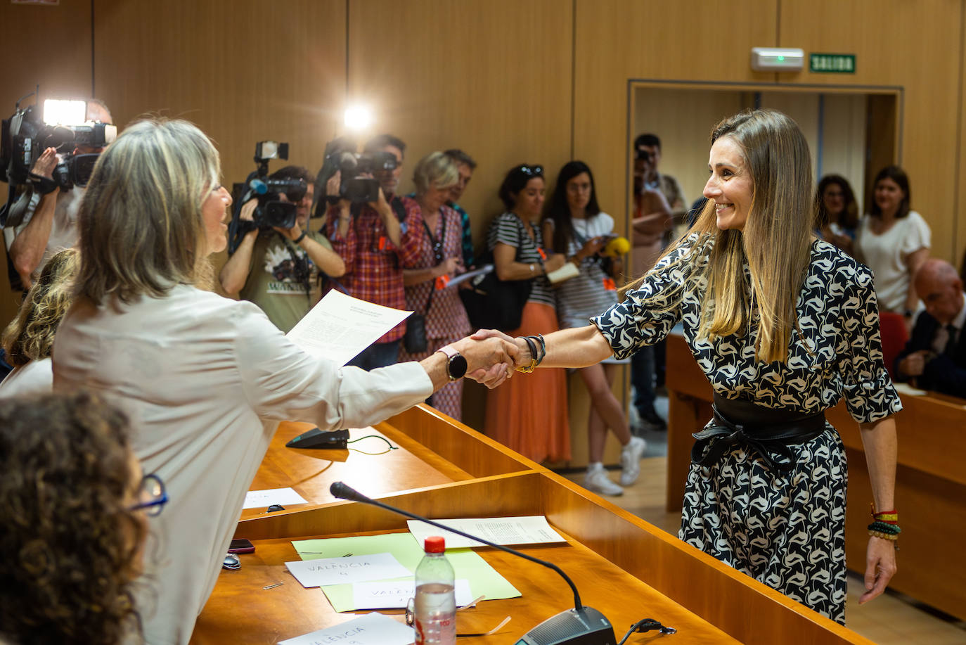 Recogida de actas de todos los concejales del Ayuntamiento de Valencia