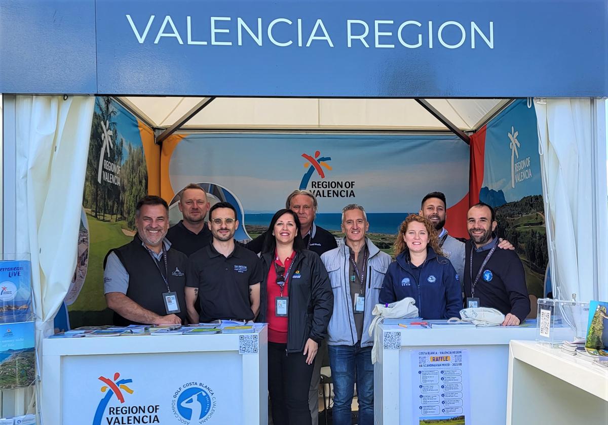 Los campos de golf valencianos, presentes en el Scandinavian Mixed