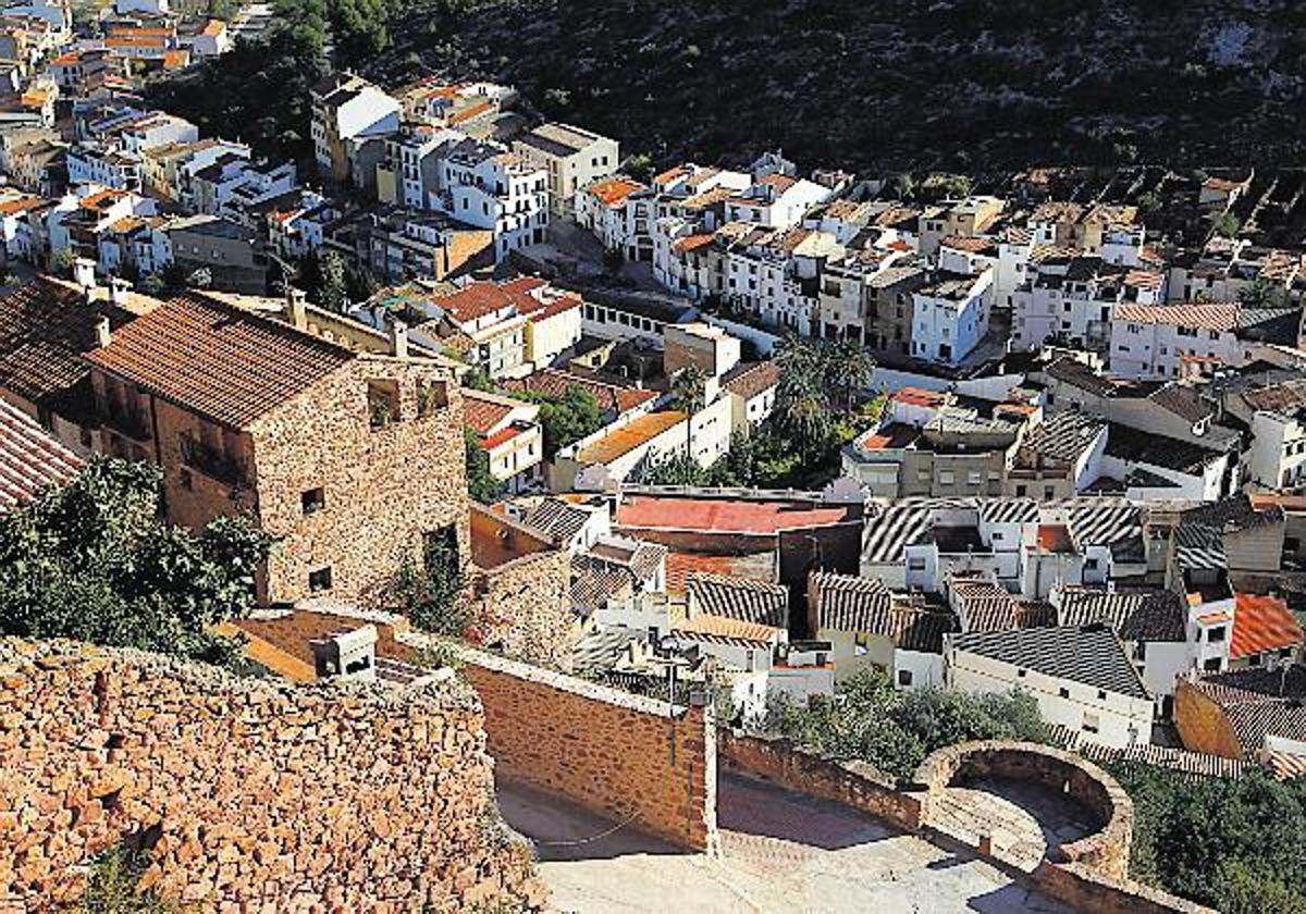 Panorámica de la montañosa Vilafamés.