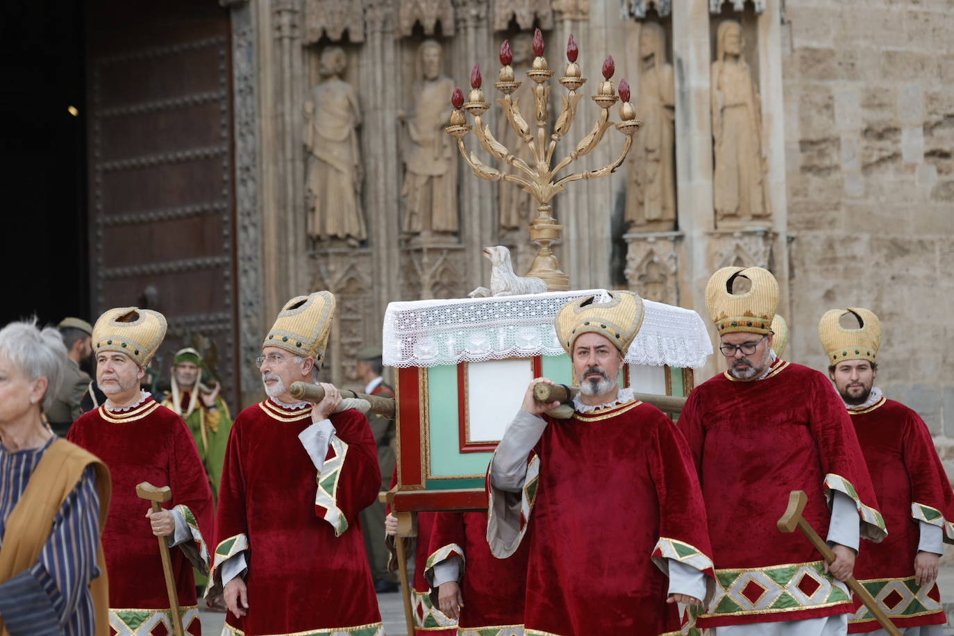 La solemne procesión del Corpus Christi en Valencia