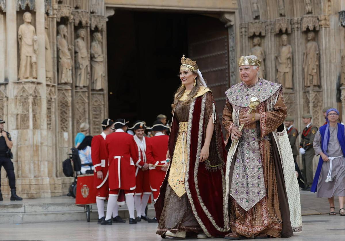 La solemne procesión del Corpus Christi en Valencia