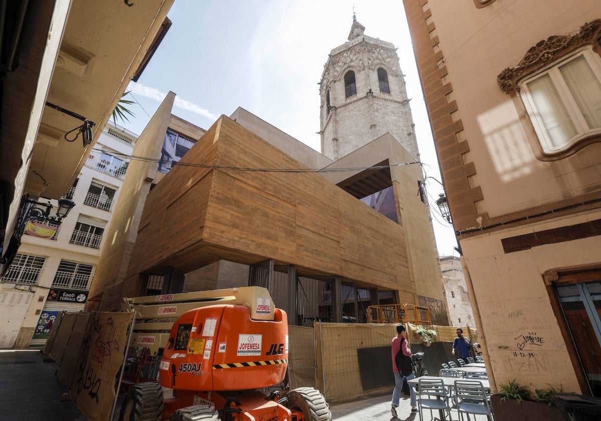 La Casa del Rejolero, con las obras a punto de terminar en la primera fase.