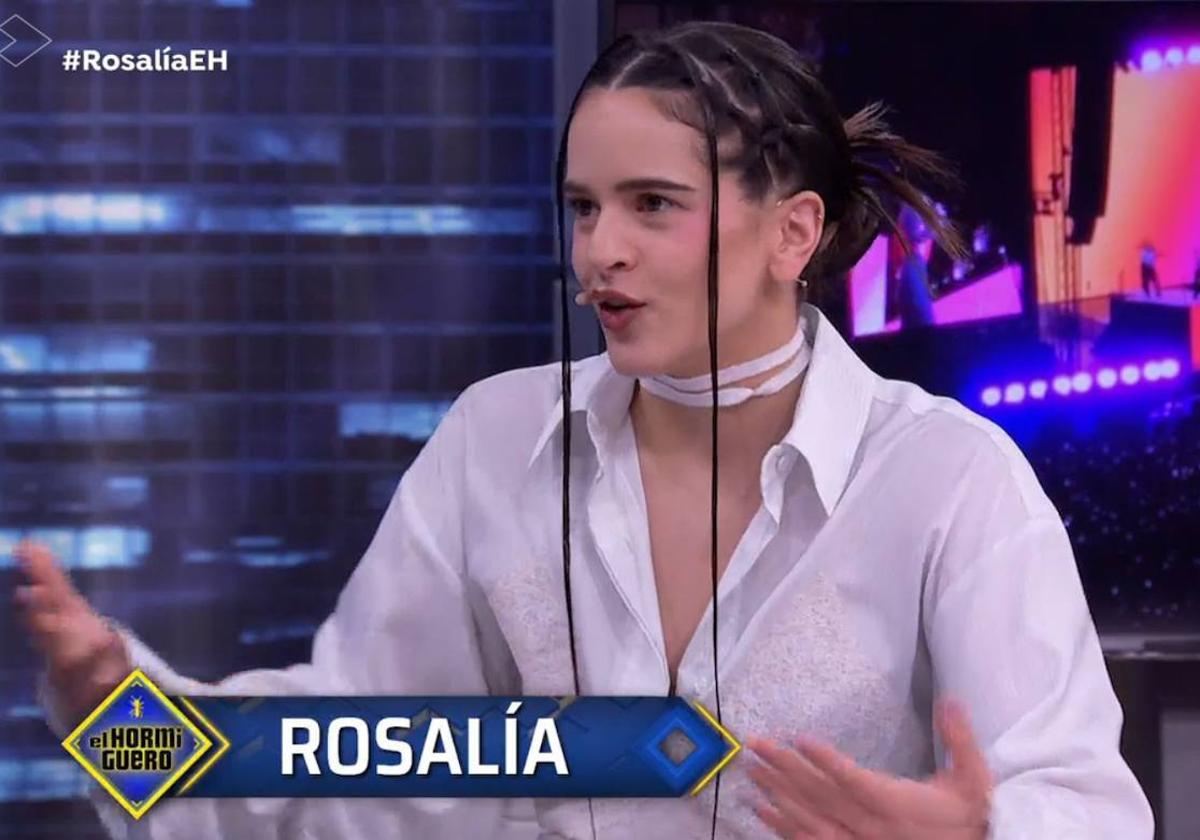 Rosalía cuenta en 'El Hormiguero' cómo Rauw Alejandro le pidió matrimonio