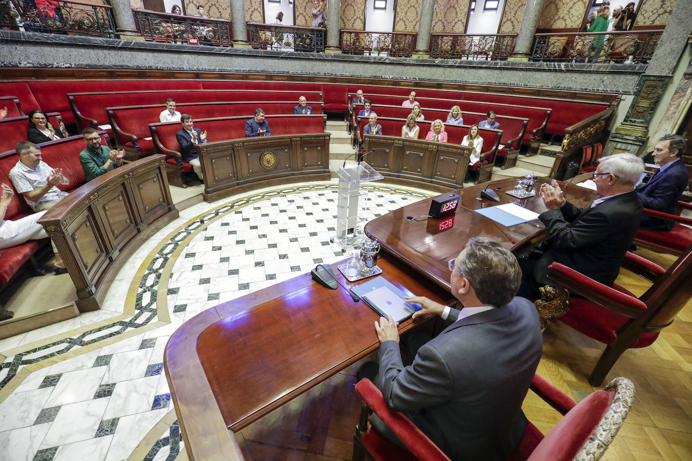 El último pleno de la legislatura en el Ayuntamiento de Valencia