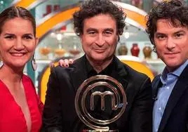 Pepe Rodríguez, Jordi Cruz y Samantha Vallejo, miembros del jurado 'MasterChef 11'.