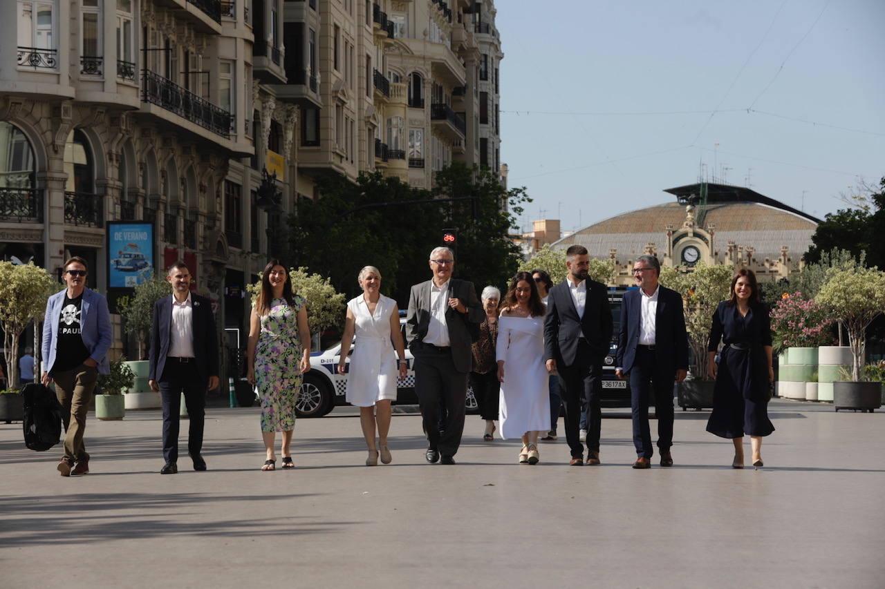 Fotos | Así ha sido la constitución del Ayuntamiento de Valencia: el PP vuelve a gobernar