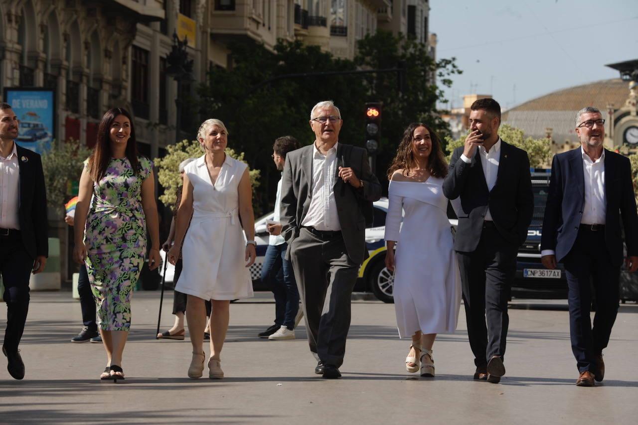 Fotos | Así ha sido la constitución del Ayuntamiento de Valencia: el PP vuelve a gobernar