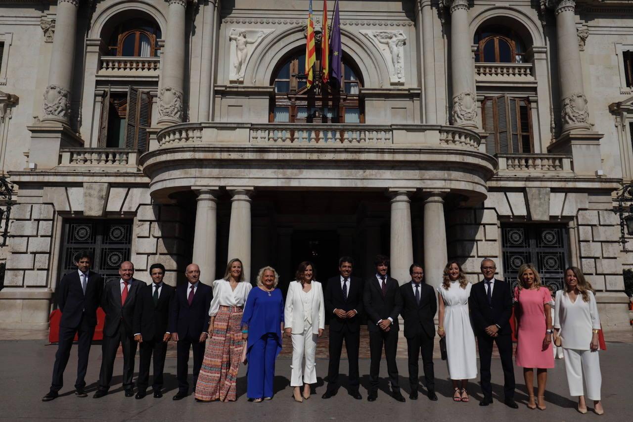 Fotos | Así ha sido la constitución del Ayuntamiento de Valencia: el PP vuelve a gobernar