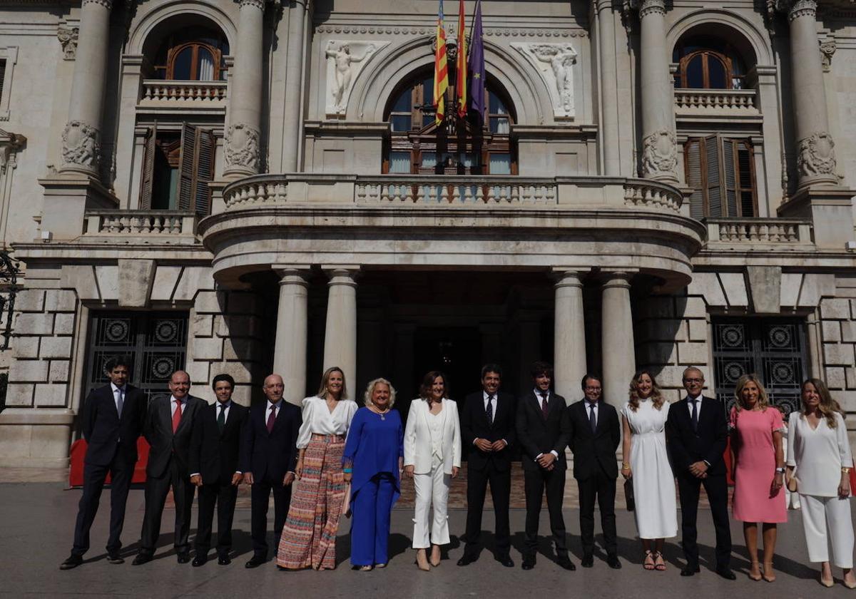 Fotos | Así ha sido la constitución del Ayuntamiento de Valencia: el PP vuelve a gobernar