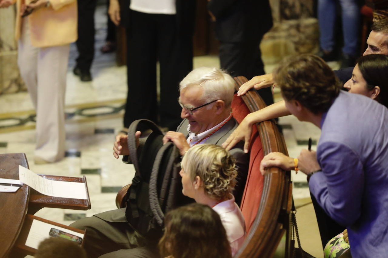 Fotos | Así ha sido la constitución del Ayuntamiento de Valencia: el PP vuelve a gobernar