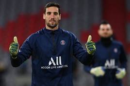 Sergio Rico, portero del PSG.