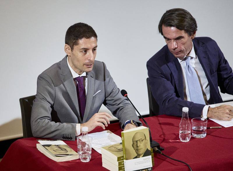 Aznar, en la presentación del libro &#039;Valencia Samper&#039;