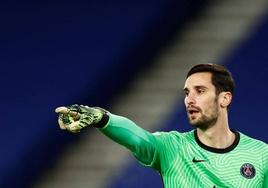 Sergio Rico, portero del PSG.