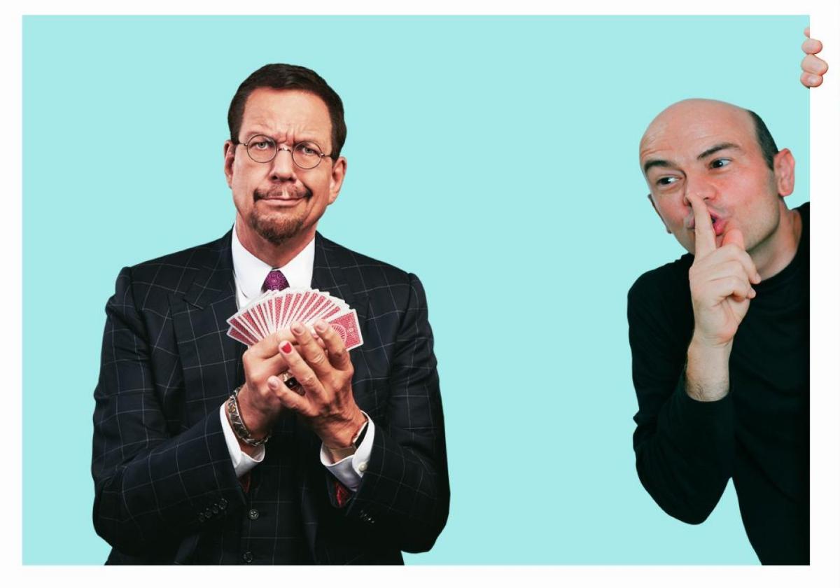 Penn Jillette y Jandro actuarán en el Talía.