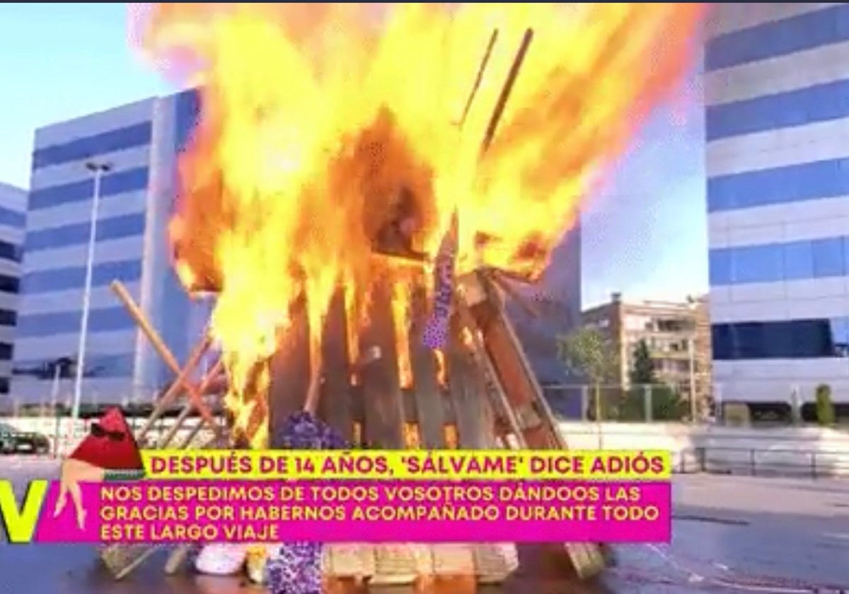 'Sálvame' se acaba con fuego, pero sin Jorge Javier Vázquez