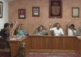 Momento del pleno de la nueva legislatura.