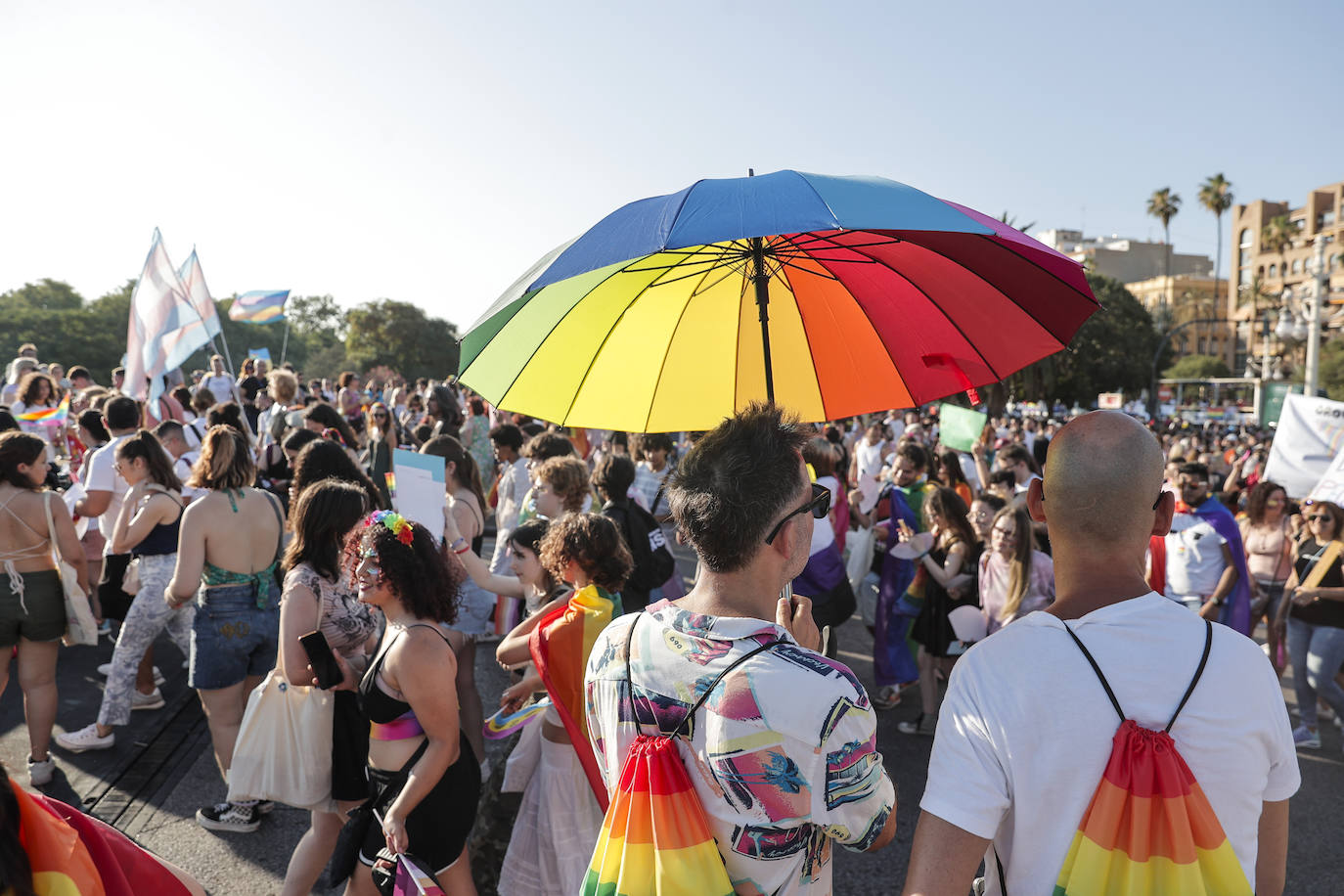 Las mejores imágenes de la marcha del Orgullo en Valencia