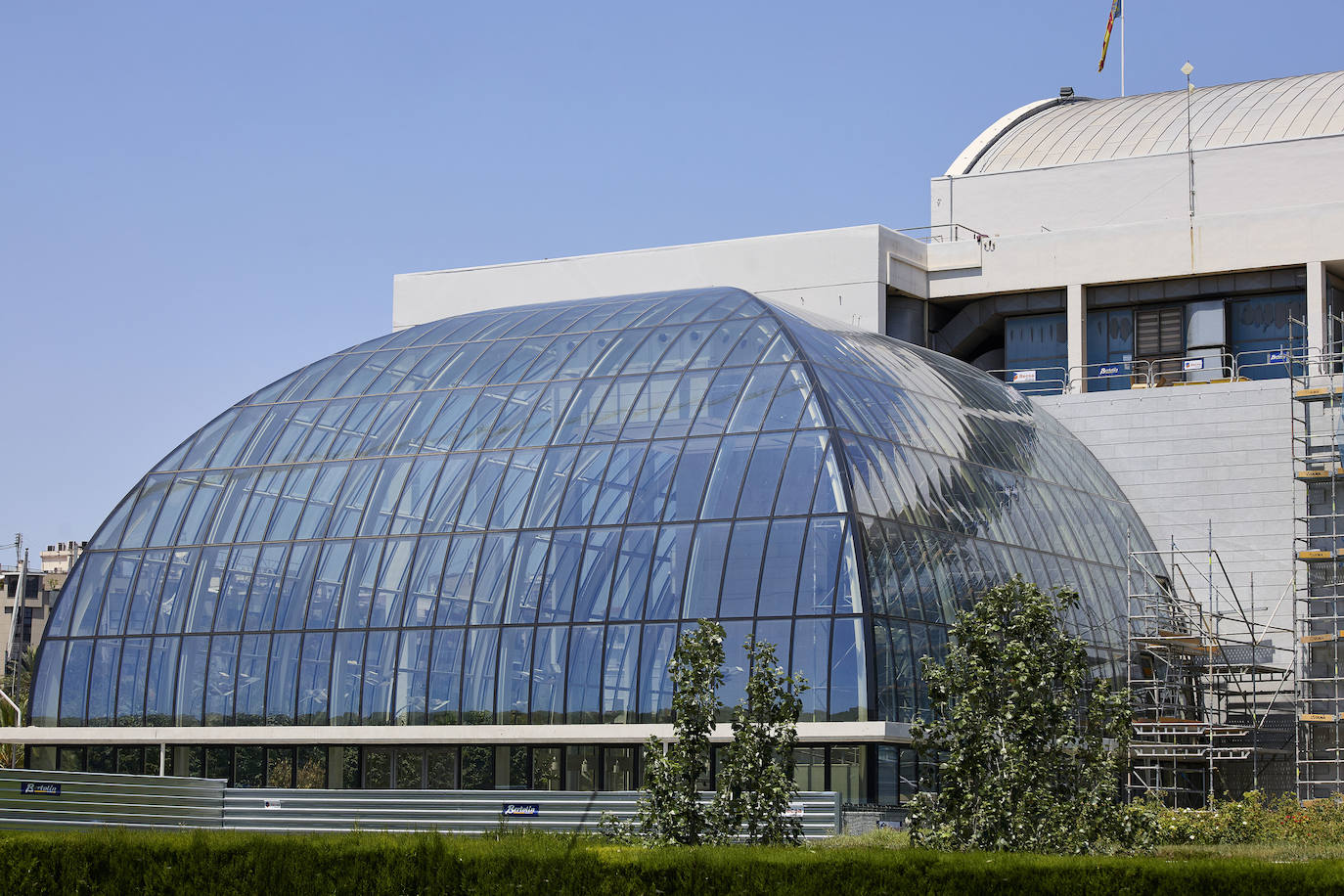 El Palau de la Música de Valencia muestra su nueva cara