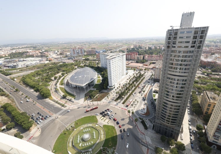 Imagen principal - Cómo es Valencia vista desde su techo