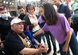 Ione Belarra, en un acto.