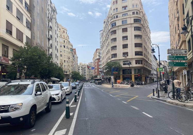 Imagen principal - Avenida del Oeste de Valencia.