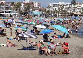 Playa de Xàbia, en una imagen de archivo.