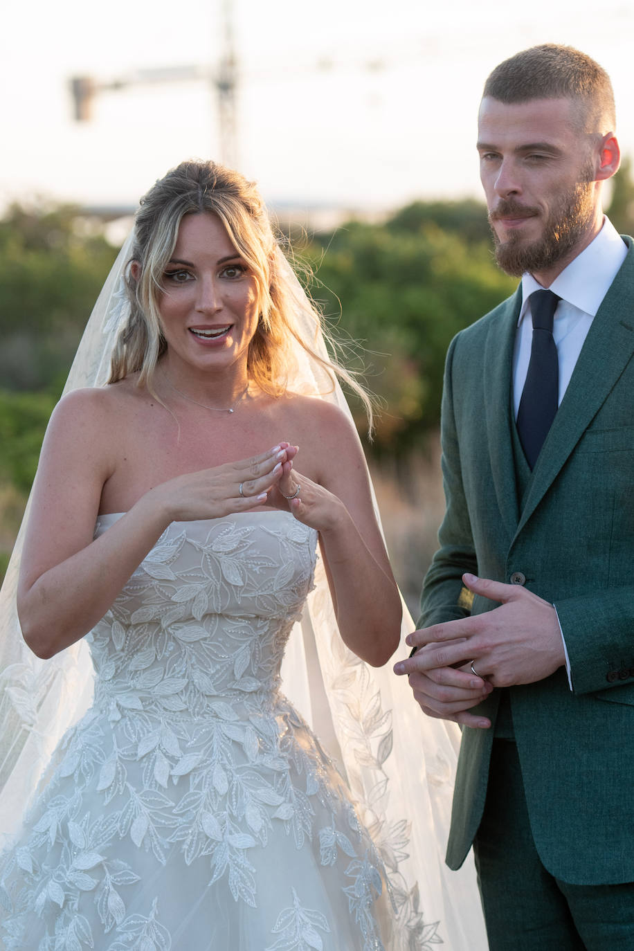 Edurne y De Gea: &#039;sí quiero&#039; con familia y amigos en Menorca