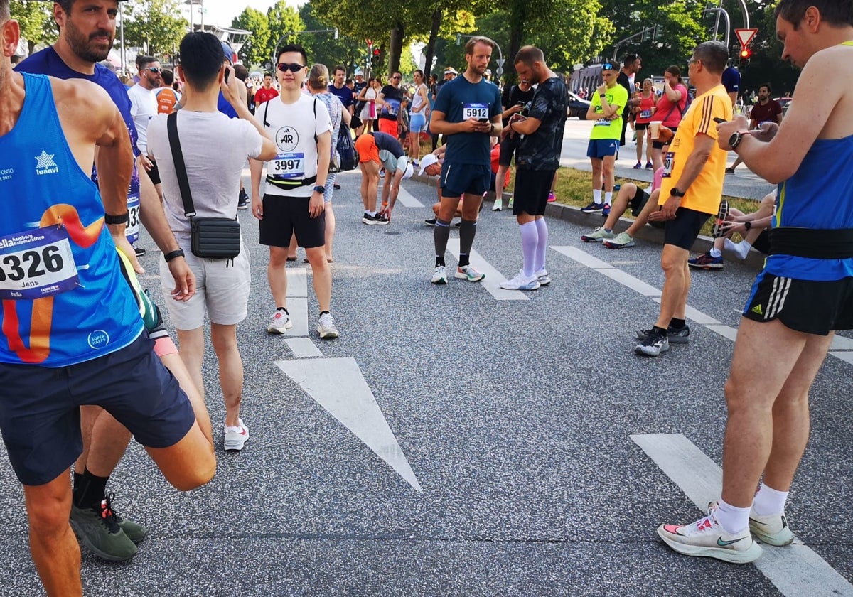 Media maratón en Hamburgo: calambres, duchas y cerveza sin alcohol