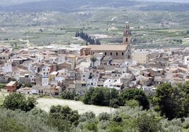 Vista general de Enguera.