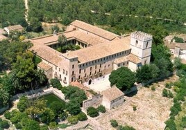 Monasterio de Sant Jeroni de Cotalba, en Alfauir, a unos minutos de Gandia.
