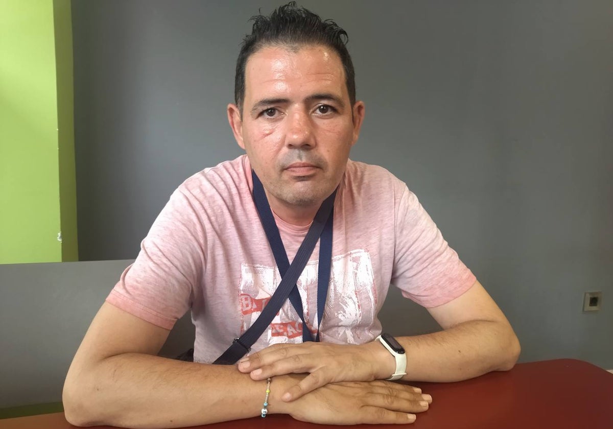 Jaime García, hermano de Amelia Sandra García, asesinada por Joaquín Ferrándiz en septiembre de 1996.