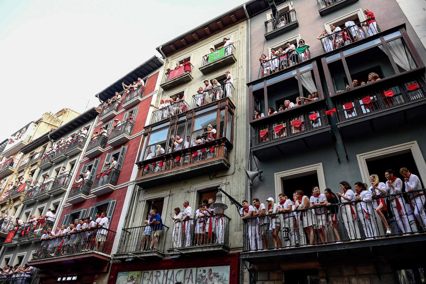 Emocionante tercer encierro en Pamplona