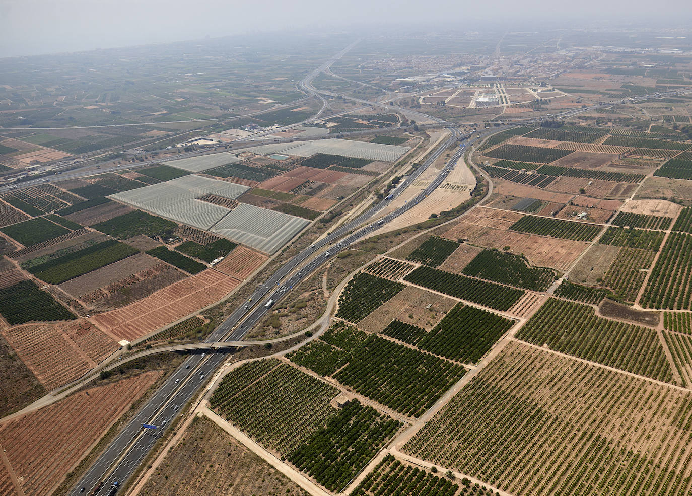 Valencia desde el helicóptero de la Guardia Civil